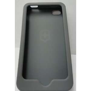   Victorinox Silicon Case for iPhone 4   Gray Cell Phones & Accessories
