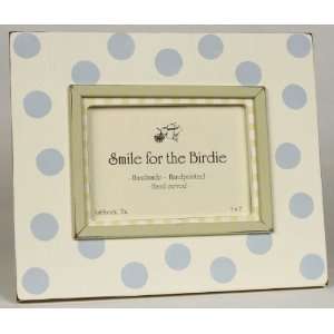  Blue Polka Dots Picture Frame Baby