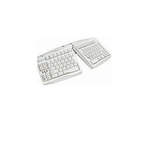   Ergonomic Adjustable Keyboard   White