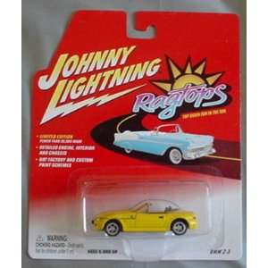  Johnny Lightning Ragtops BMW Z 3 YELLOW Convertible Toys & Games