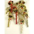 CC Christmas Decor Club Pack of 432 Rustic Beaded Candy Cane Christmas 