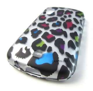   LEOPARD SKIN HARD CASE COVER SAMSUNG STRATOSPHERE PHONE ACCESSORY