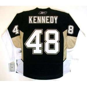  Tyler Kennedy Pittsburgh Penguins Cup Jersey Real Rbk 