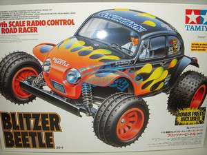   58502 110 RC Blitzer Beetle 2011 w/ESC + Bonus Parts New Release