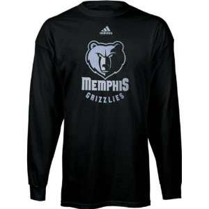  Memphis Grizzlies Youth adidas Team Logo Long Sleeve Tee 