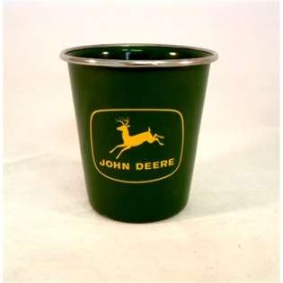 john deere j deere enamalware green cup set of 12