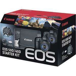  9320A012 Starter Kit for Canon EOS 40D and 50D Digital SLR  