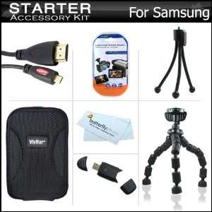  Starter Accessories Kit For The Samsung WB750, EX2, EX2F 
