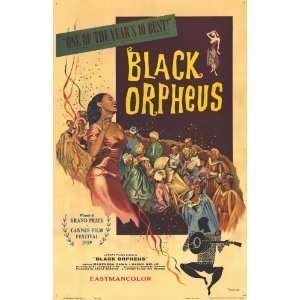 Black Orpheus Movie Poster (11 x 17 Inches   28cm x 44cm) (1960) Style 