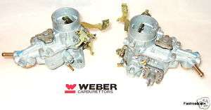 WEBER 34 ICH x2 CARBURETTORS VW AIR COOLED ENGINES  