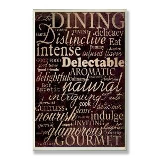 Stupell Home Decor Collection Words in the Kitchen Off White Wall 