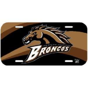  Western Michigan Broncos Official Logo License Plate 