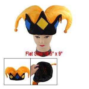   Black Bell Costume Party Prop Halloween Jester Clown Hat Toys & Games