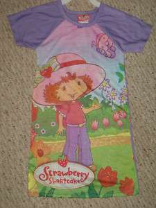 NWT Strawberry Shortcake Nightgown Pajamas Sizes 2T & 4T Berry Cute 