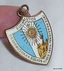   enamel eucharistic congress 1934 medal w monstrance returns not