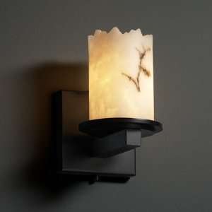 LumenAria Dakota One Light Wall Sconce Shade Option Cylinder with 