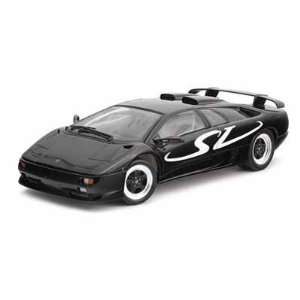  Lamborghini Diablo SV 1/18 Black Toys & Games