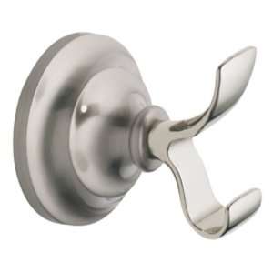  Moen DN1003NLBN Reed Double Robe Hook, Polished Nickel and 