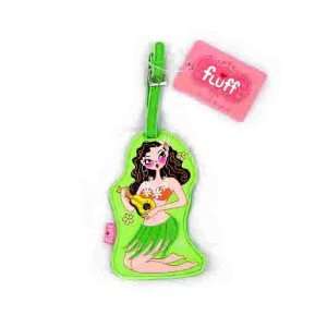    Hula Honey Luggage Tag   Tiki deluxe by Fluff