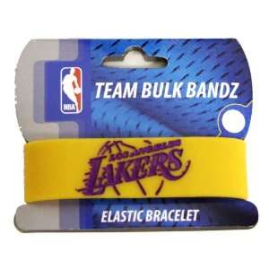   Angeles Lakers Extra Large NBA Bulk Bandz Bracelet