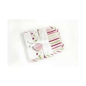  Groovy Pink   Face Cloth Set Groovy Pink (3pcs) Baby