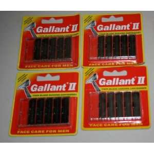  20 Gallant Blades fits Gillette Trac II Plus Razor Twin 