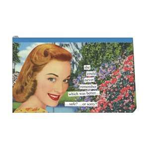  Anne Taintor Safe Or Sorry Pouch Beauty