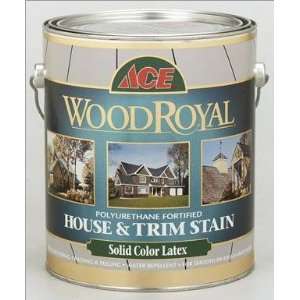  ACE WOOD ROYAL LATEX SOLID HOUSE & TRIM STAIN