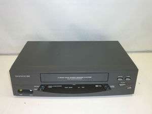 Daewoo Model DV T5DN 4 Head High Speed VCR Player VHS Tested  