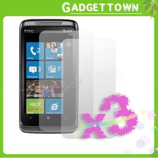 3X New Screen Guard Protector For HTC Surround 7 T8788  