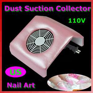   Art Dust Suction Collector Manicure Filing Acrylic UV Gel Tip Machine