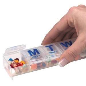  7 Day Contoured Bottom Pill Reminder   Size 2XL Health 