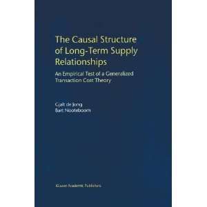  The Casual Structure of Long Term Supply Relationships An 
