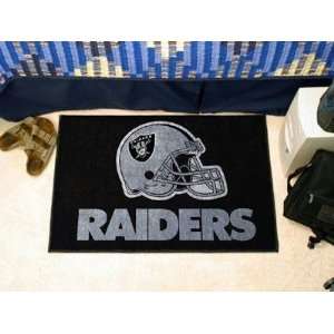 Exclusive By FANMATS NFL   Oakland Raiders Starter Rug  