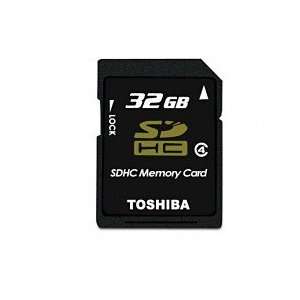  Toshiba 32GB SD Card Class 4 Memory Card Electronics