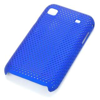 Protective Back Grid Mesh Case Cover For Samsung I9000 Galaxy S red 