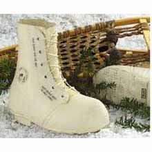 Cold Weather Military Insulated Mickey Bunny Boot White  