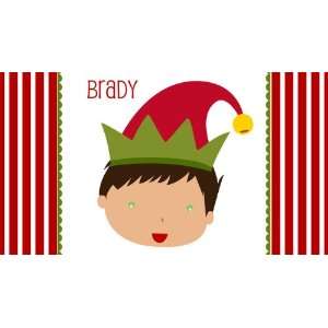 Elf Boy Personalized Placemat