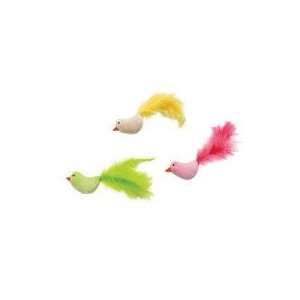  6 PACK FLICKER FUN FEATHER BIRD, Color May Vary 