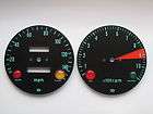   Sandcast gauge clock face plates MPH or KM/H tacho speedo meter  