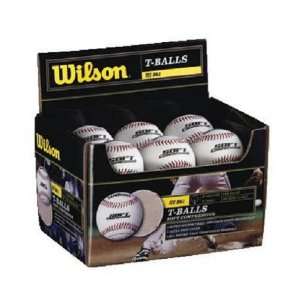Wilson WTA 1228T Soft Compression Baseballs (1 Dozen, Retail Package 