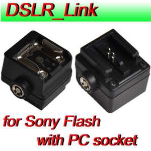 Flash Hot Shoe Adapter for SONY A550 A350 A300 FS 1100  