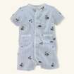 Striped Shortall   One Pieces Layette Boy (Newborn 9M)   RalphLauren 