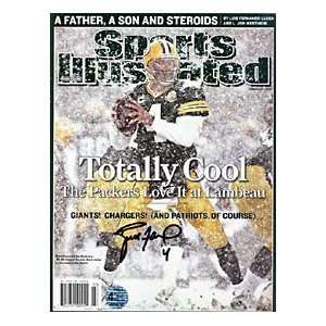   Favre Sports Illustrated Magazine Autographed / Signed Jan 21, 2008