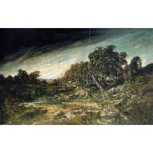   name The Approaching Storm, By Courbet Gustave 