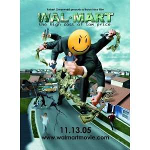  Wal Mart The High Cost of Low Price Poster Movie B 27x40 