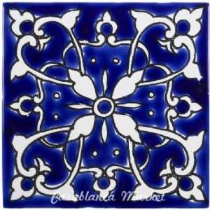  Mediterranean Azur Ceramic Tile 4x4