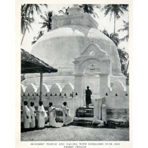   Ceylon Sri Lanka Tenet   Original Halftone Print
