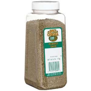 Spice Classics Sage, Rubbled, 6 Ounce Grocery & Gourmet Food