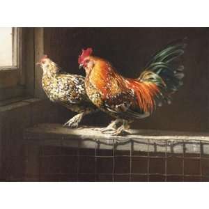 Patricia Pepin   Barnyard Phoenix Canvas Giclee 